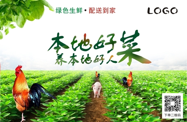生鮮蔬菜宣傳