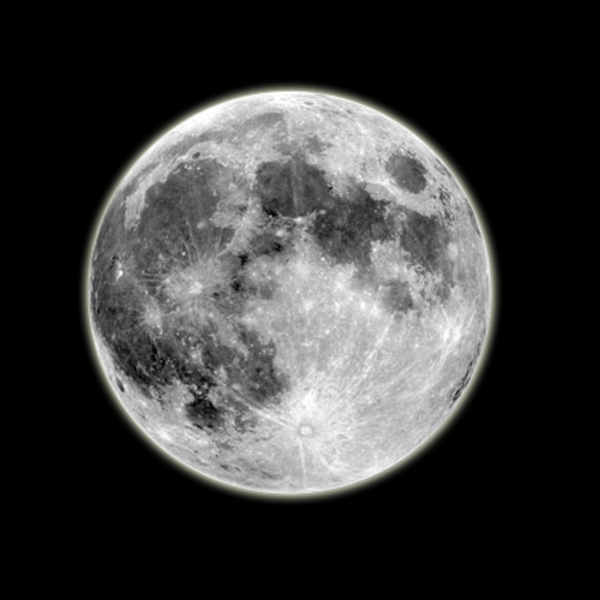 清晰细节月亮中秋素材PSD分层