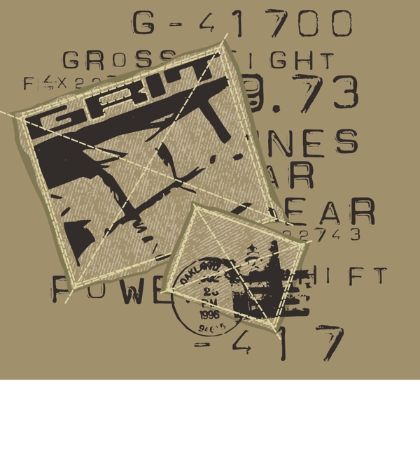 印花矢量圖文字?jǐn)?shù)字英文色彩免費(fèi)素材