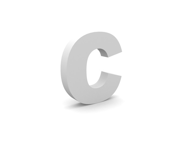 3DC字母