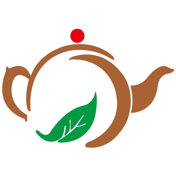 创意标志茶壶智能图像LOGO
