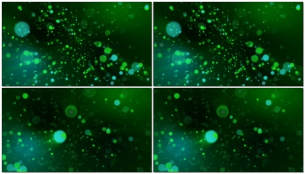 水珠绿循环动态背景视频素材