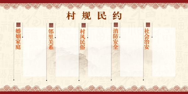 村規(guī)民約