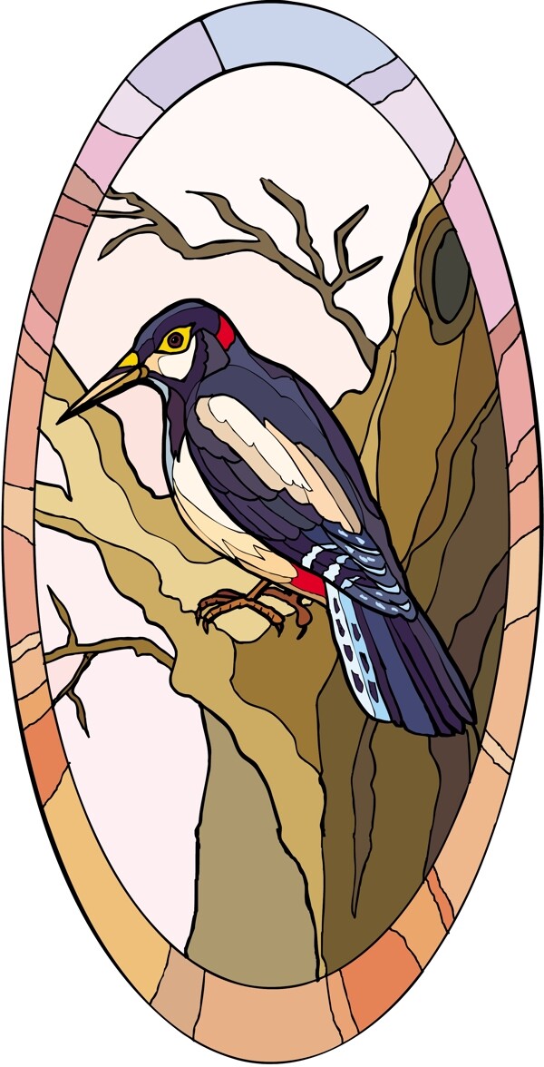 各種鳥類鳥動(dòng)物矢量素材EPS格式1591