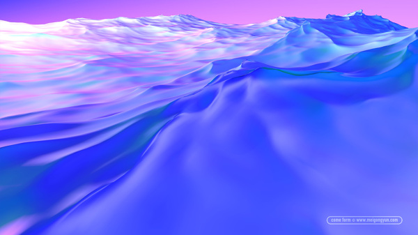 蓝色背景