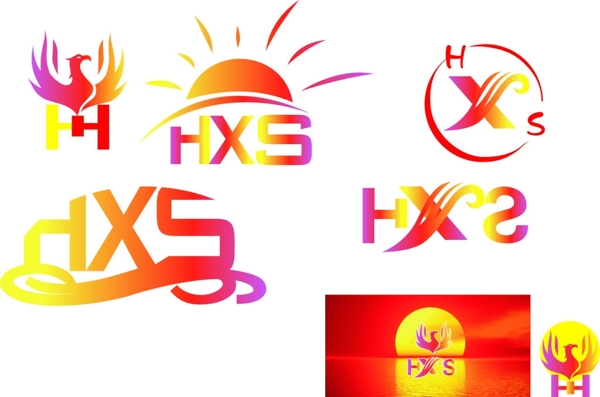 红太阳HXS标志