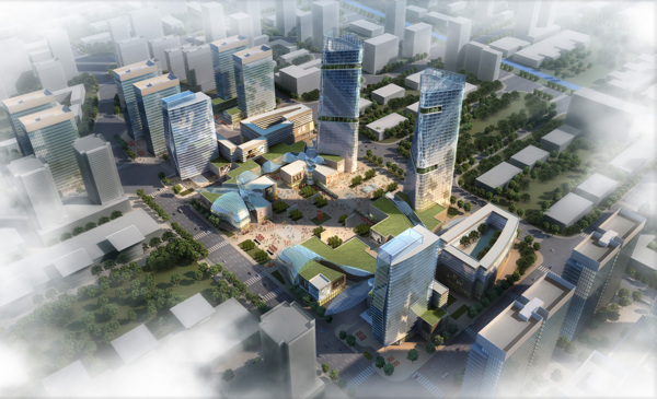 大型城市商業(yè)綜合體圖片