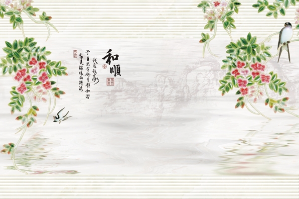 3D珠寶背景墻
