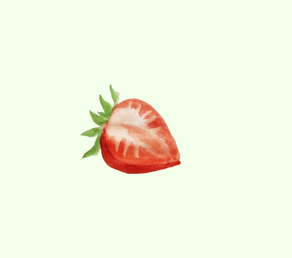 半个草莓