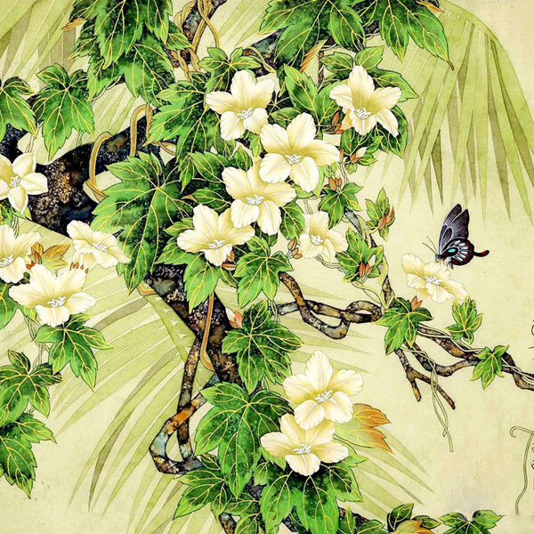 位圖插畫時尚插畫藝術(shù)效果工筆免費素材