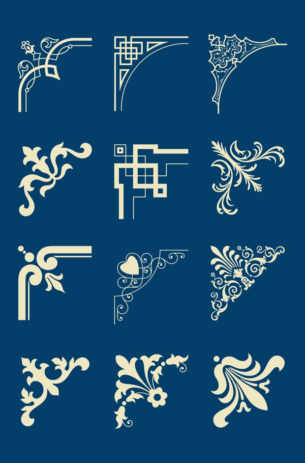 中國風(fēng)花紋