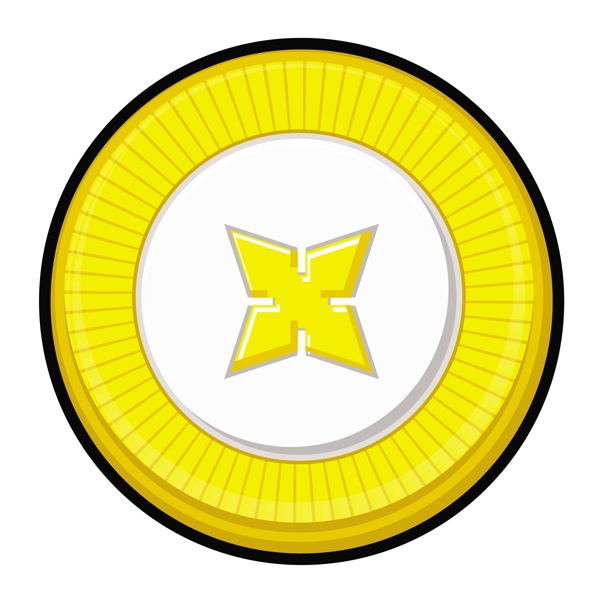 金色的星幣矢量設(shè)計