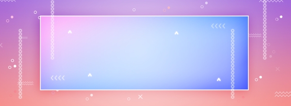 純原創(chuàng)時尚漸變波普風幾何線條banner
