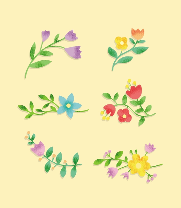 花朵矢量