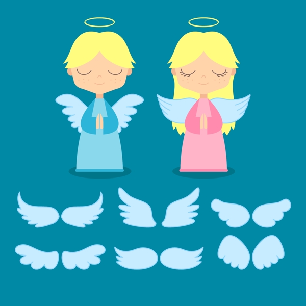 天使与翅膀图片