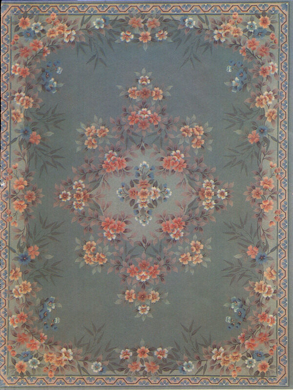 传统花卉地毯图案图片
