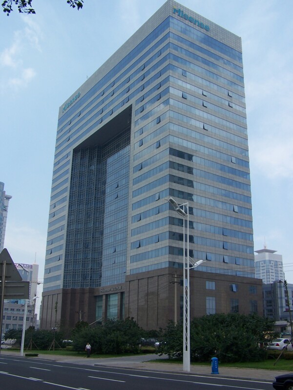 海信总部大楼图片