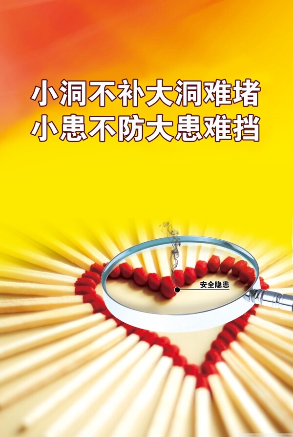 安全隱患海報(bào)