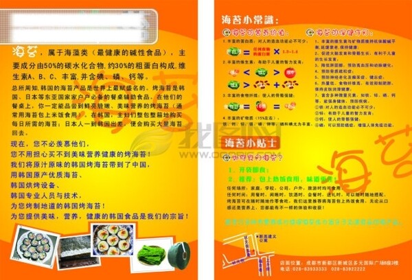 海苔DM宣傳