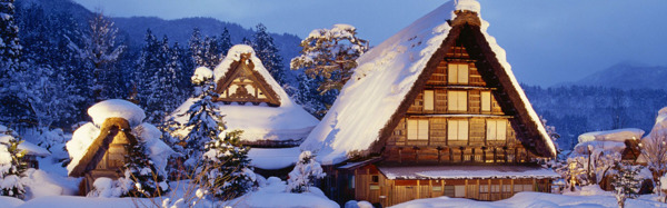 雪景背景素材