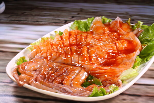 烤魷魚圖片