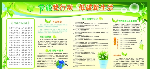 節(jié)能我行動(dòng)低碳新生活圖片