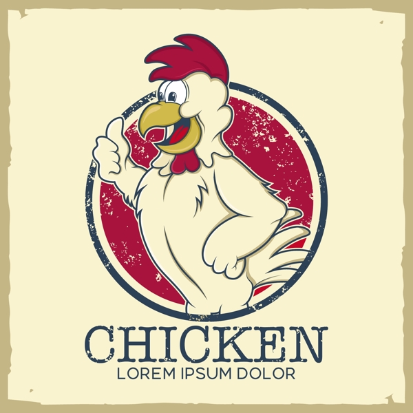 雞logo模板