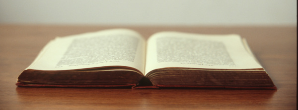 打開的書