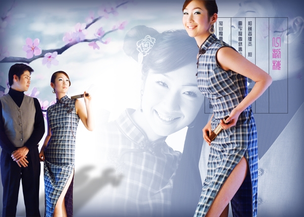 浪漫婚紗模板