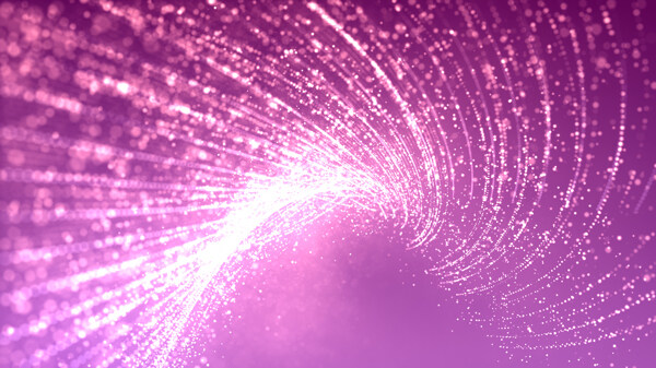 炫彩粉色梦幻粒子背景图片
