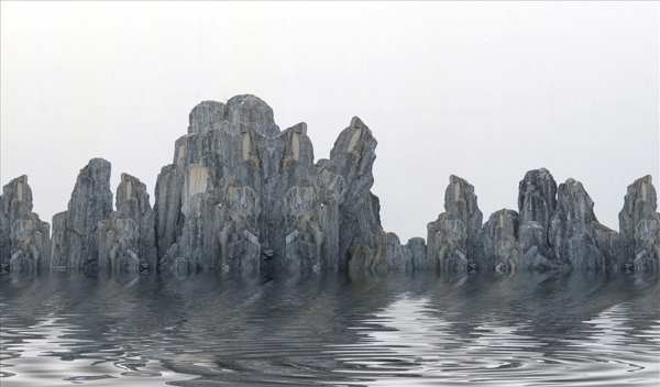 抽象山水