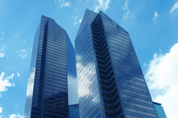 現(xiàn)代建筑高樓大廈商業(yè)區(qū)建筑物高科技區(qū)