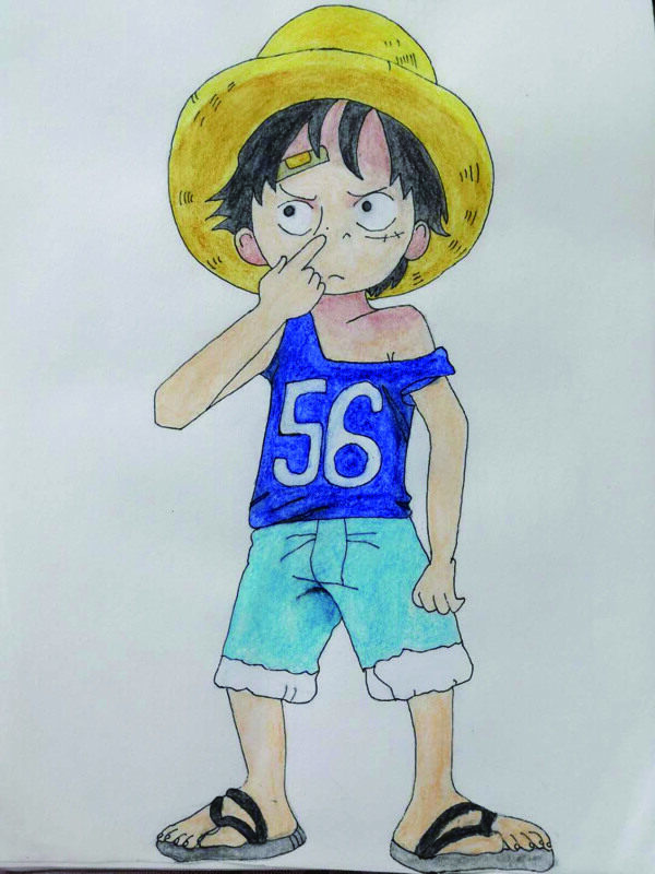 手繪路飛