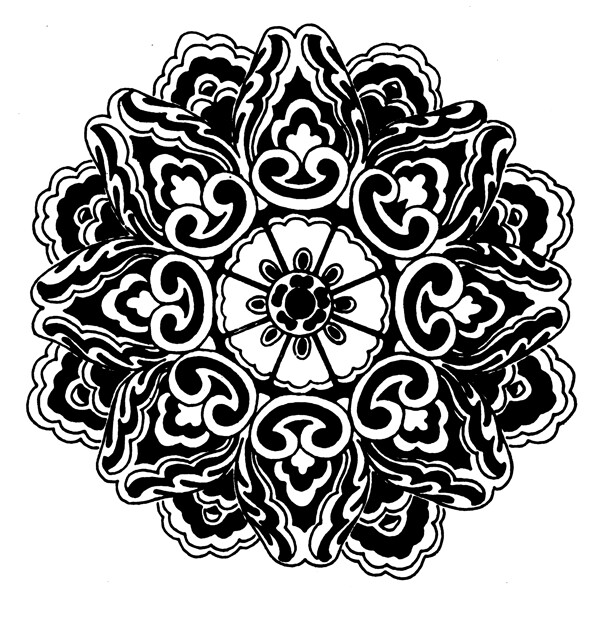裝飾圖案隋唐五代圖案中國(guó)傳統(tǒng)圖案115