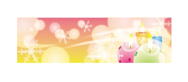 2幻想式的圣誕節(jié)banner矢量材料