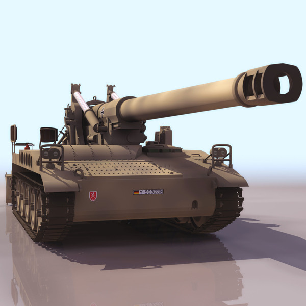 M110A2坦克模型016