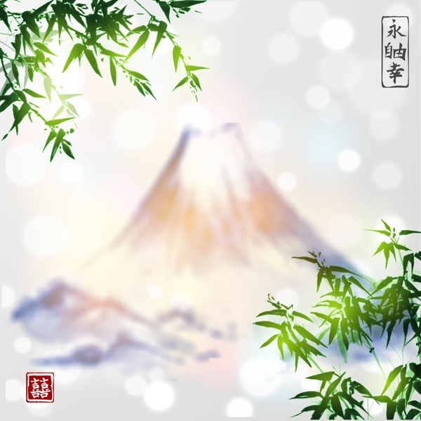 竹子背景