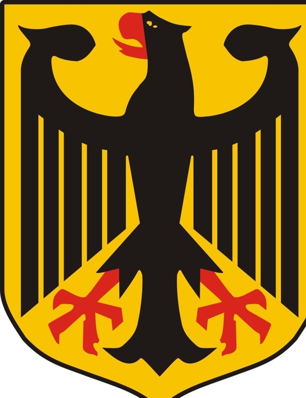德国国徽矢量图片