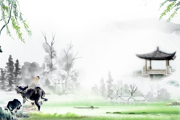 水墨風(fēng)景圖片