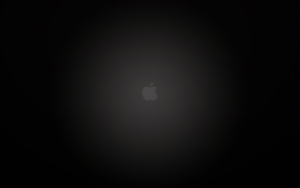 apple黑色壁纸logo设计