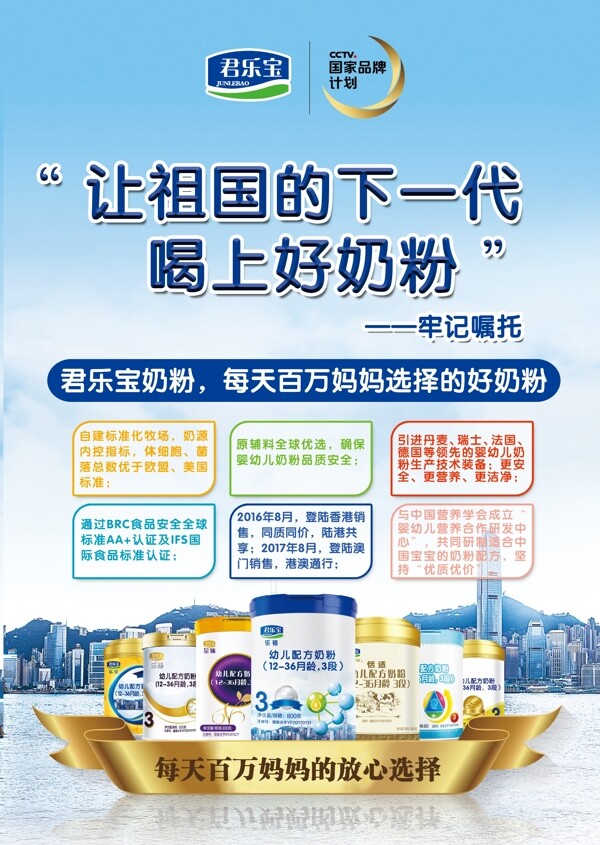 奶粉海報(bào)