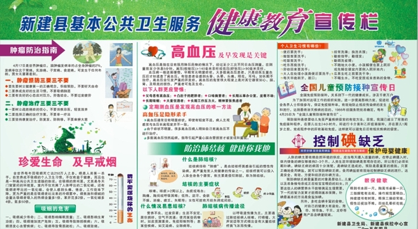 健康教育宣傳欄圖片