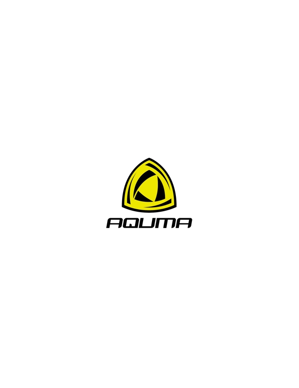 Aqumalogo设计欣赏Aquma服装品牌标志下载标志设计欣赏
