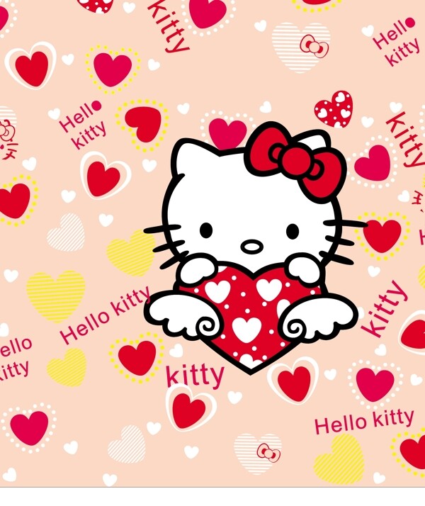 抱心kitty貓圖片