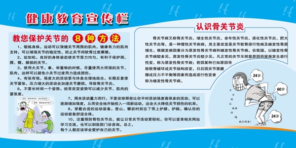 2017健康教育宣傳欄