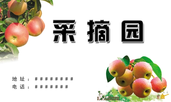 采摘園名片