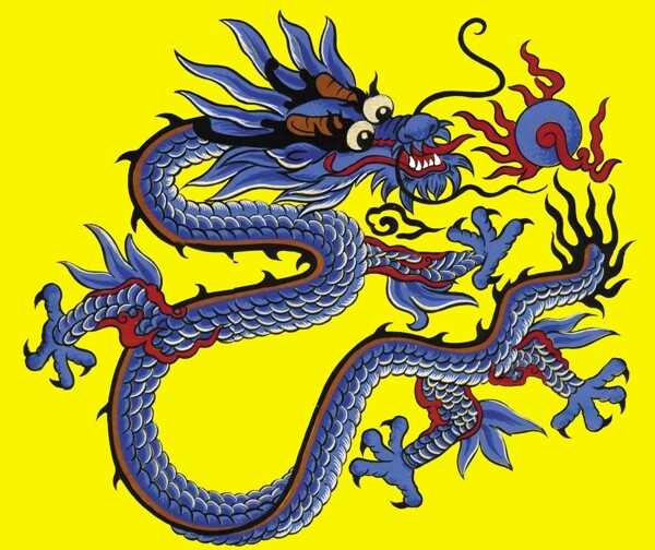 龍雙龍古龍龍鳳呈祥中華刺繡民間藝術(shù)古畫圖片PSD分層素材源文件中國傳統(tǒng)元素整合圖庫
