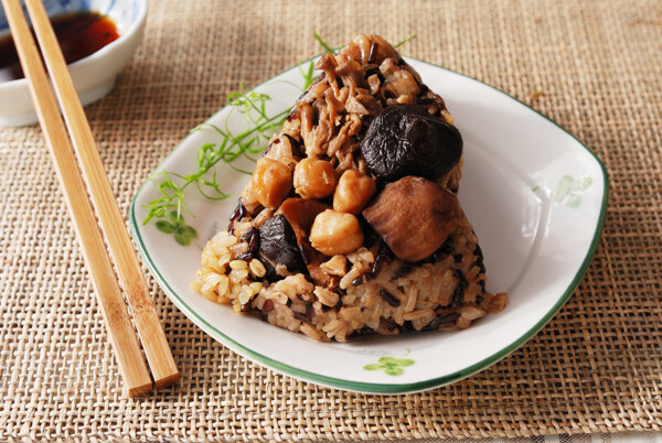 素食粽子圖片