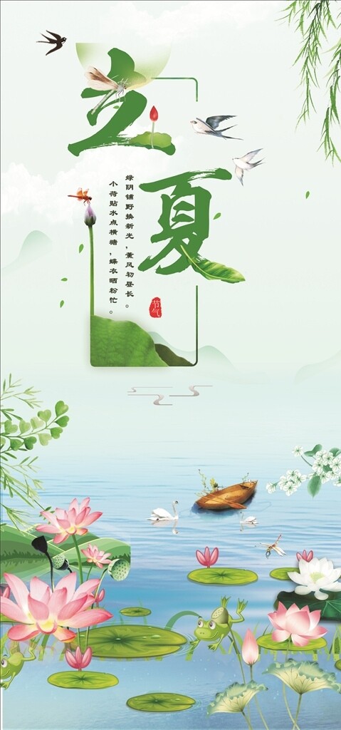立夏荷葉