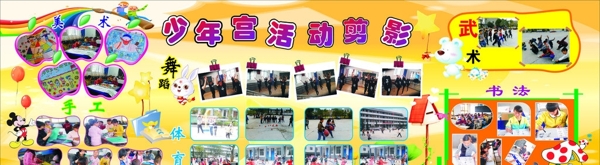 學(xué)校少年宮展板圖片